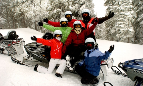 Winter Park Rocky Mountain National Park Grand Lake Colorado Snowmobiling Winter Continental Divide Tour
