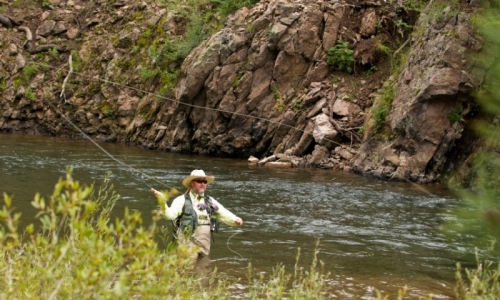 Fishing the Conejos River