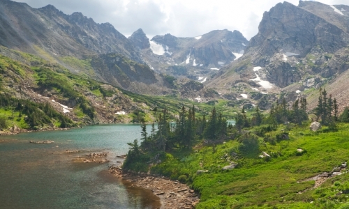 Lake Isabelle in the Indian Peaks Wilderness