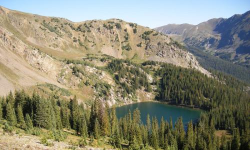 Alpine Lake near Winter Park Colorado