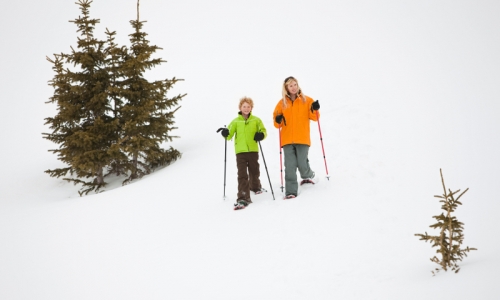Winter Park Kids Snowshoeing